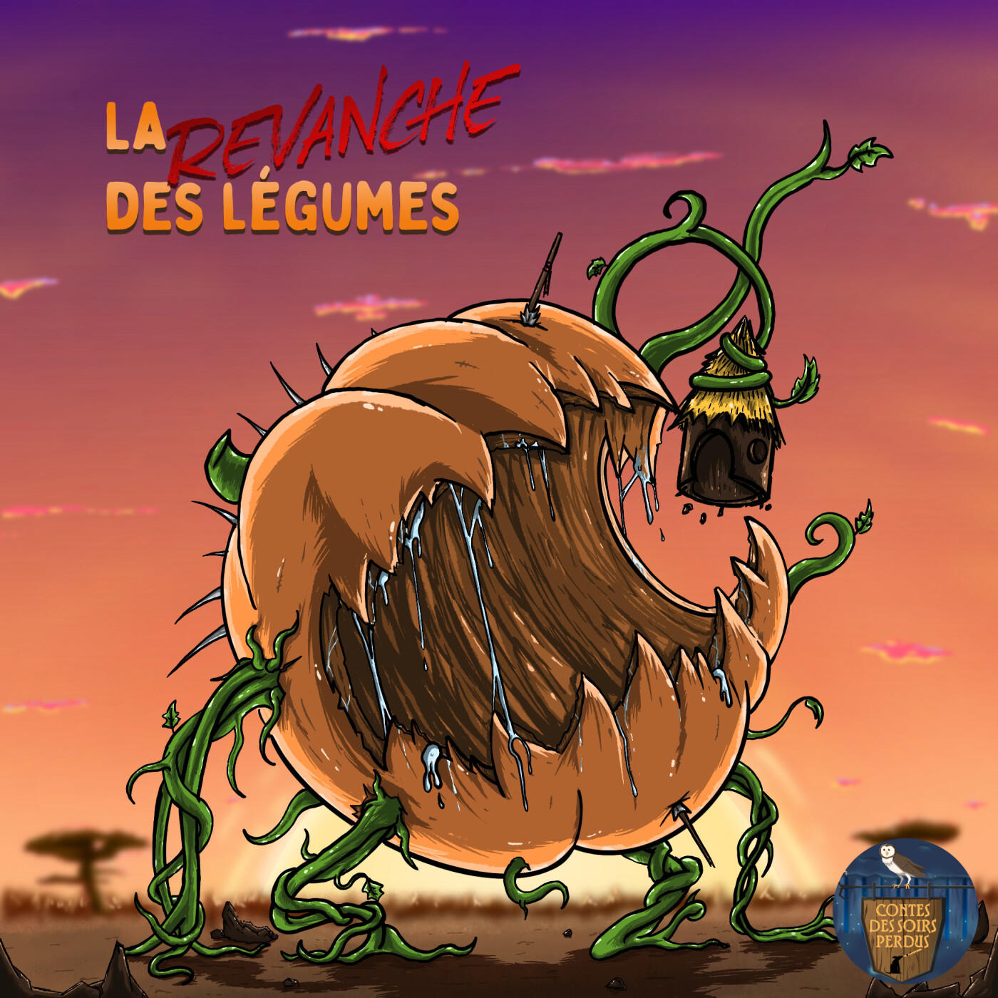 EP45 Contes bantous - La Revanche des Légumes cover art