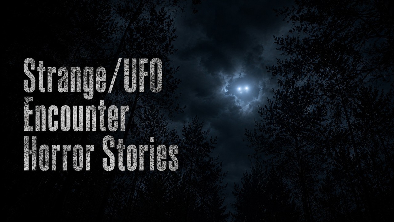 3 Scary TRUE UFO Encounter Stories cover art