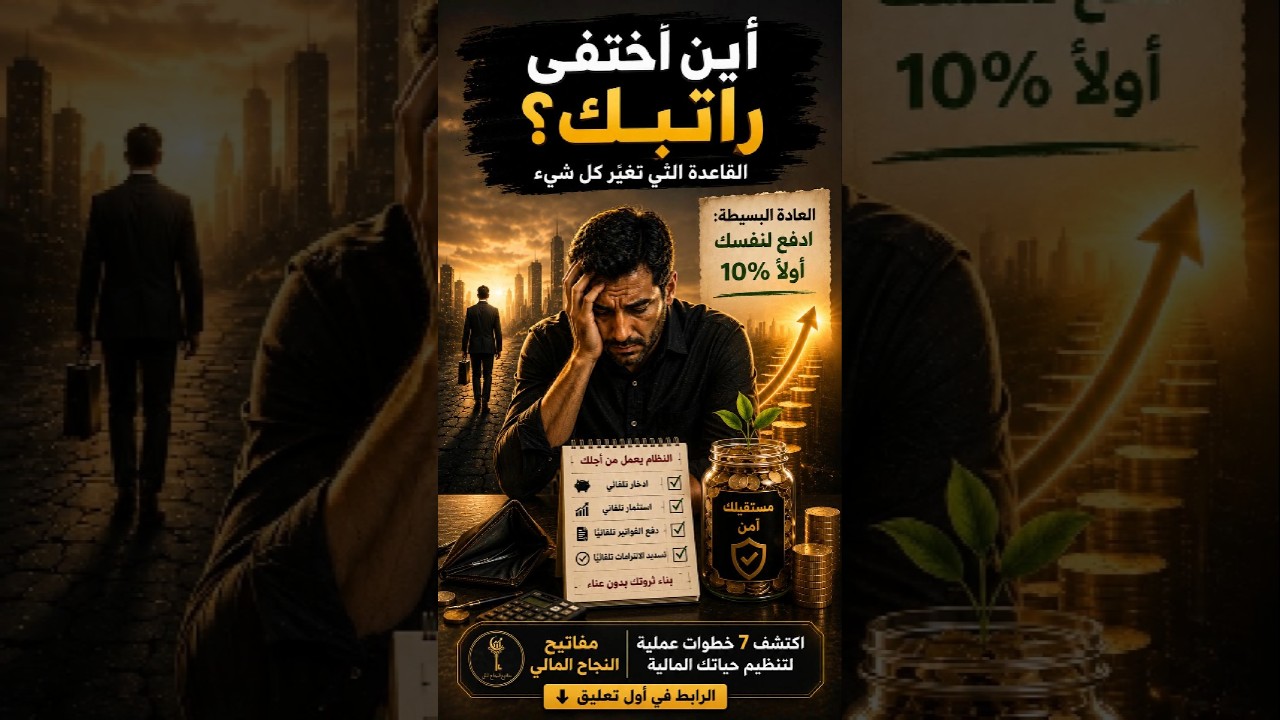 السبب الحقيقي الذي يجعلك تعمل سنوات... وتبقى بلا مال cover art