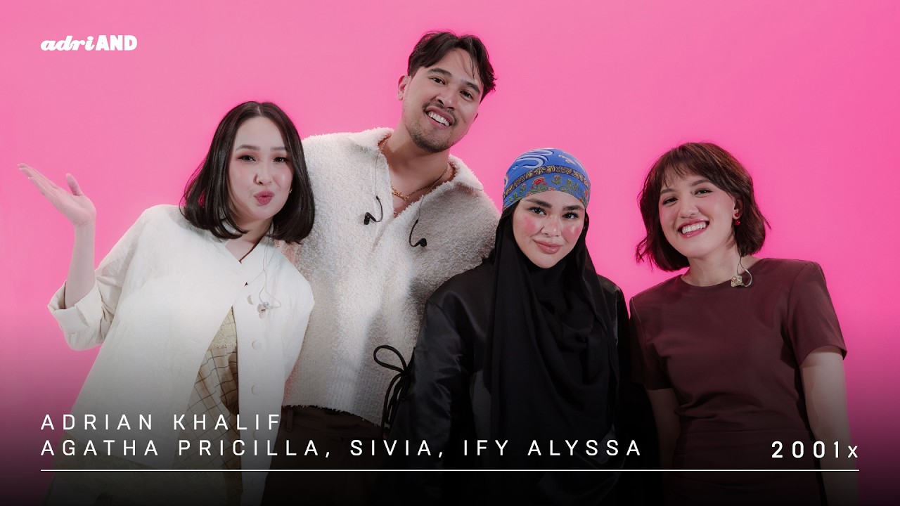 adriAND: 36 Adrian Khalif & Agatha Pricilla, SIVIA, Ify Alyssa - 2001x cover art