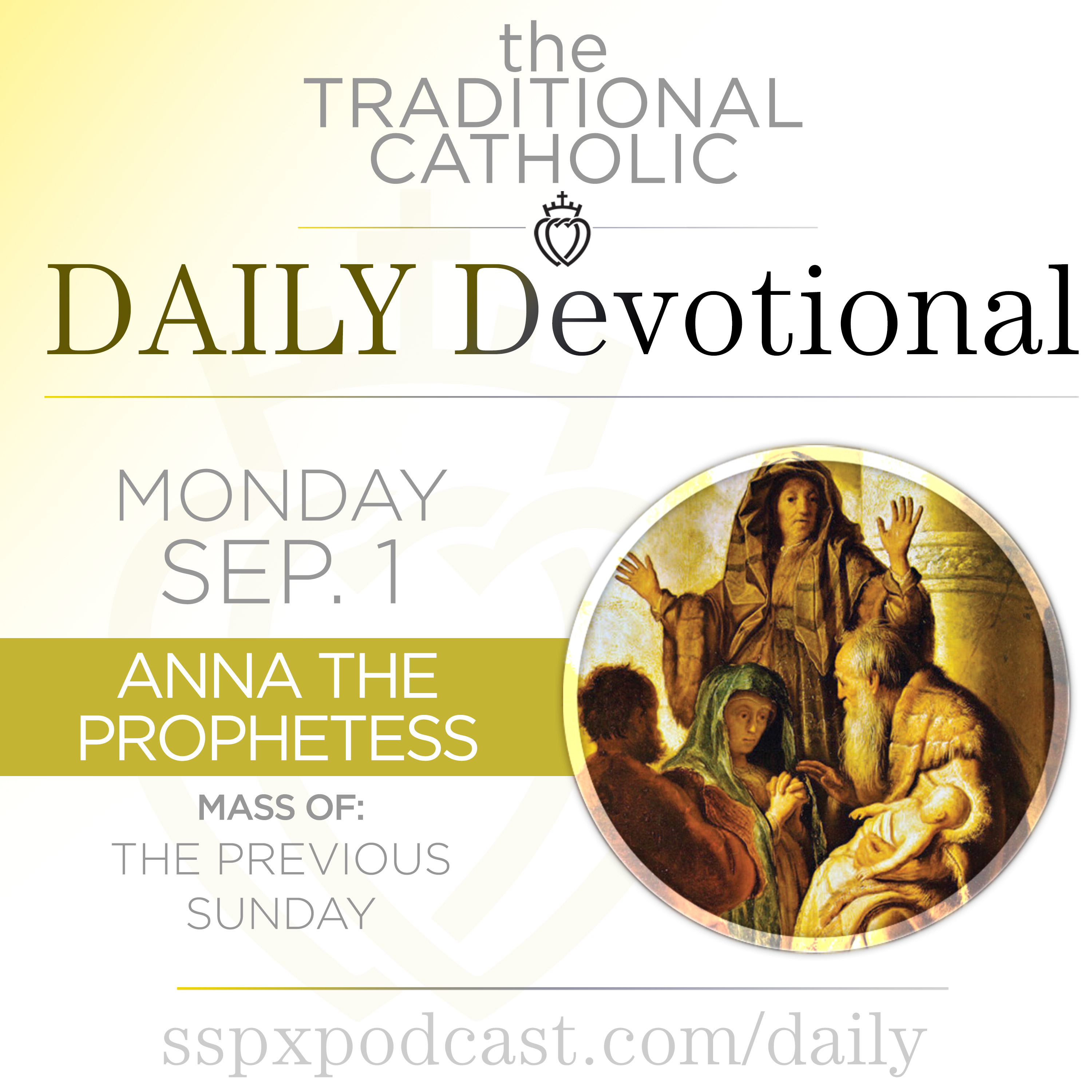 Sep 1 – Feria / Anna the Prophetess cover art