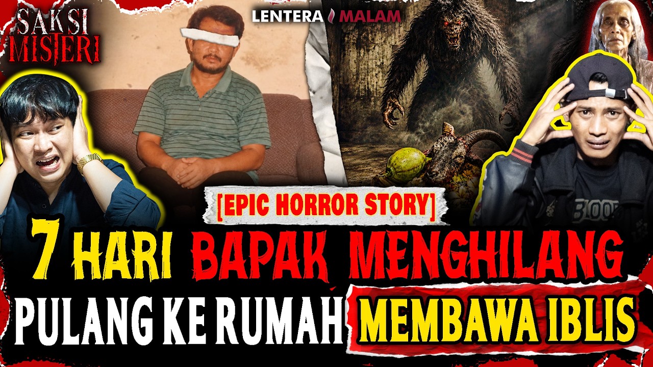 FULL MERINDINK !! KISAH SATU KELUARGA DIHANTUI IBLIS SETELAH BAPAKNYA PULANG KERUMAH cover art
