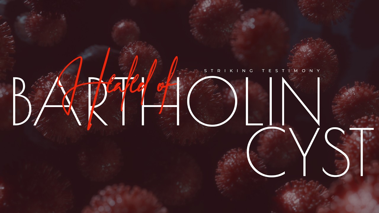 Striking Testimony: Healed of Bartholin Cyst cover art
