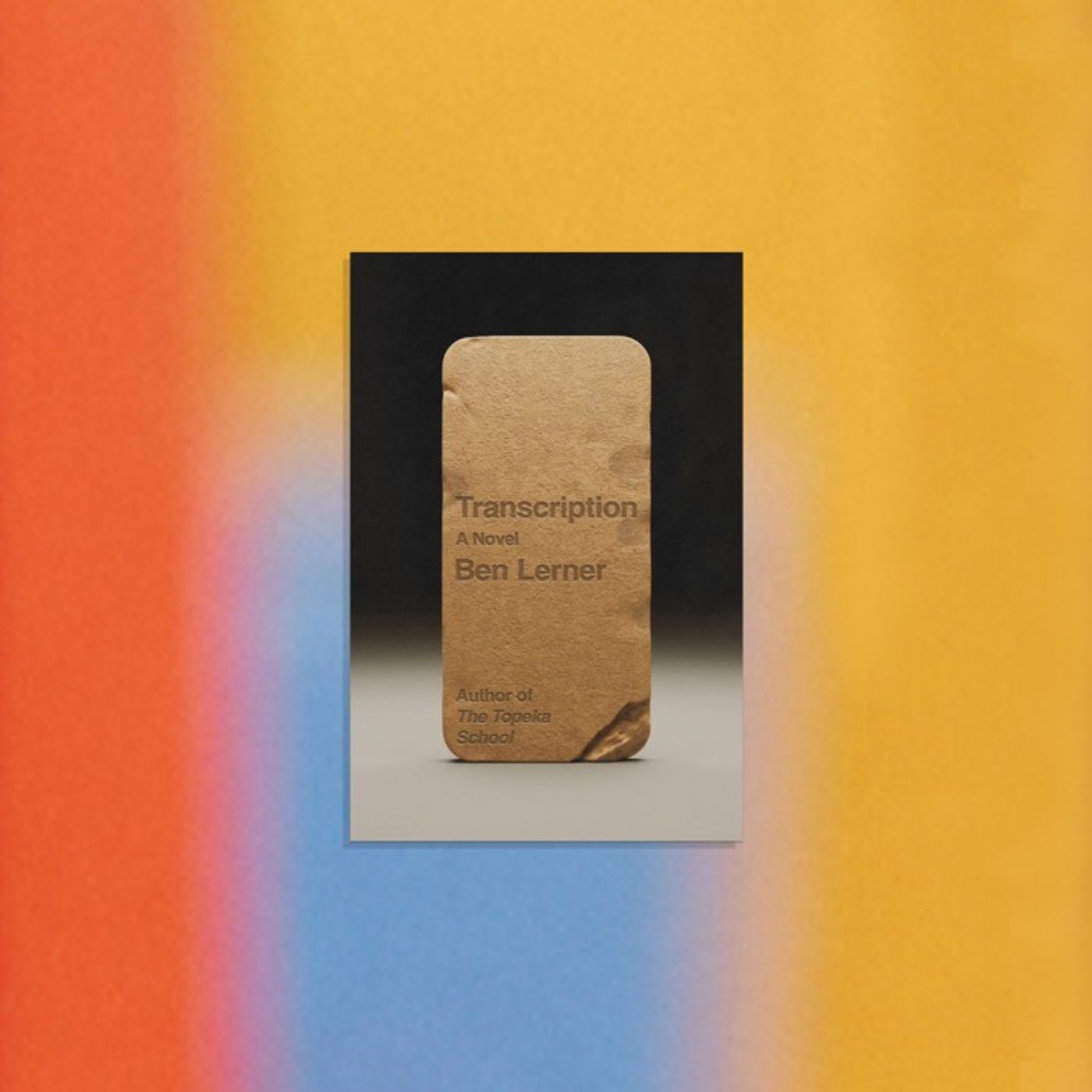 Book Club: Let's Talk About 'Transcription,' by Ben Lerner cover art