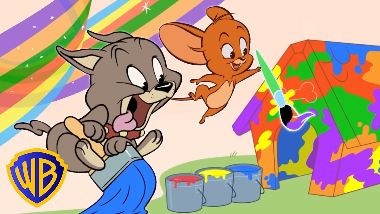 The Science of COLORS 🍭 🎨 | Music Compilation 🎶 | Learning with Tom & Jerry | @wbkids cover art