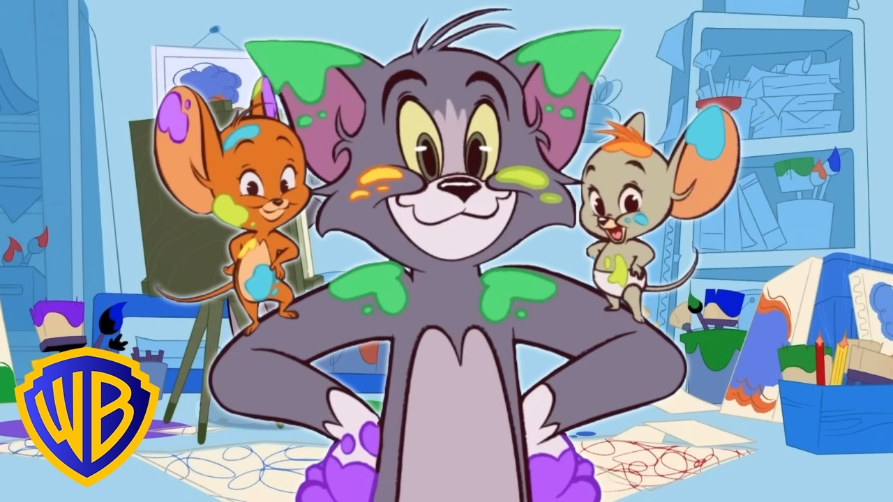 Clean Up CHALLENGE! 🧸 🪀 | Music Compilation 🎶 | Tom & Jerry Time | @wbkids cover art