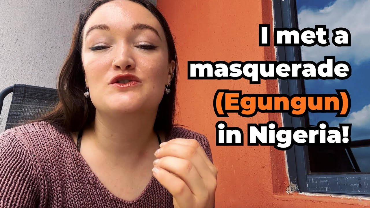 I met a masquerade (Egungun) in Nigeria! cover art
