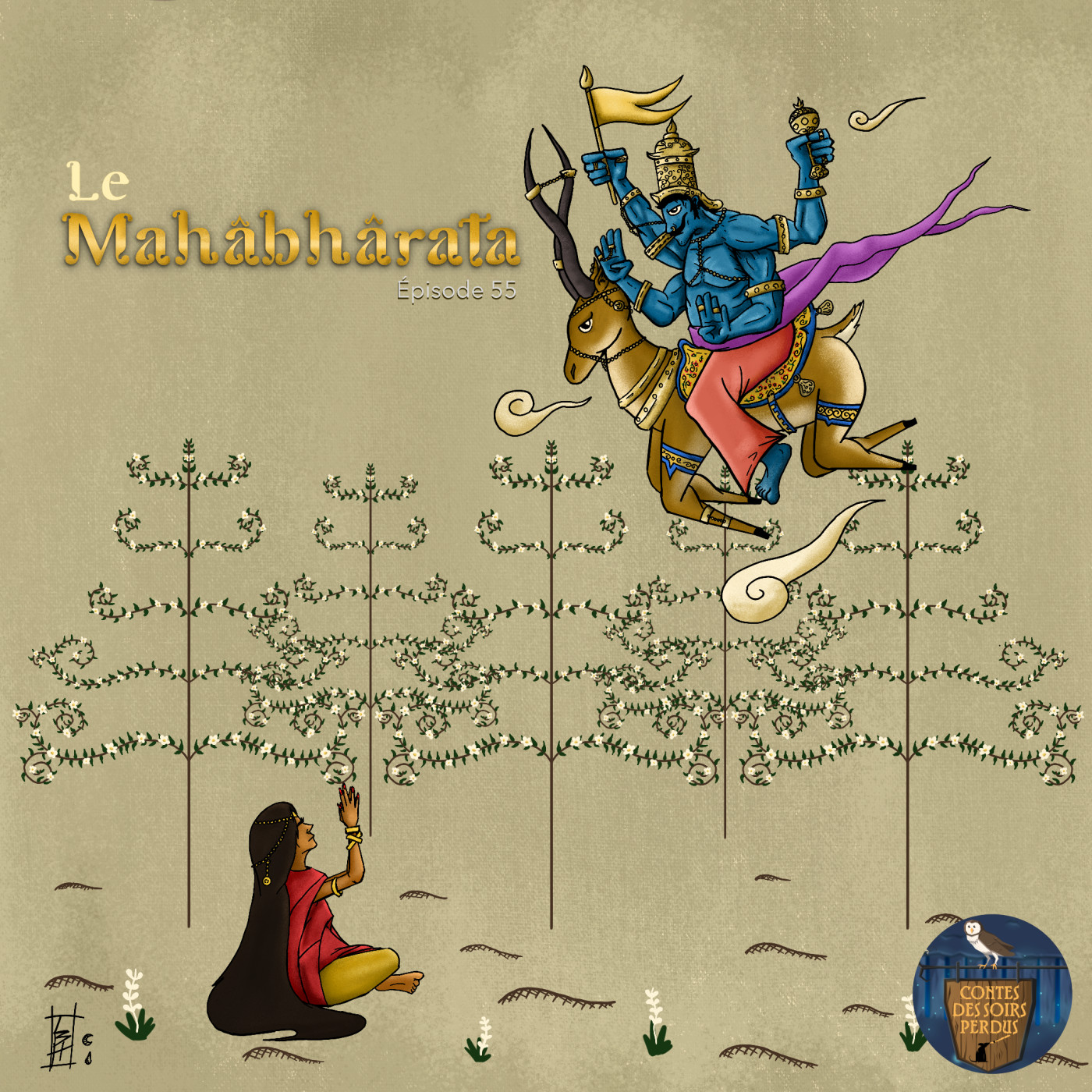 EP55 Mythe indien - Le Mahâbhârata cover art