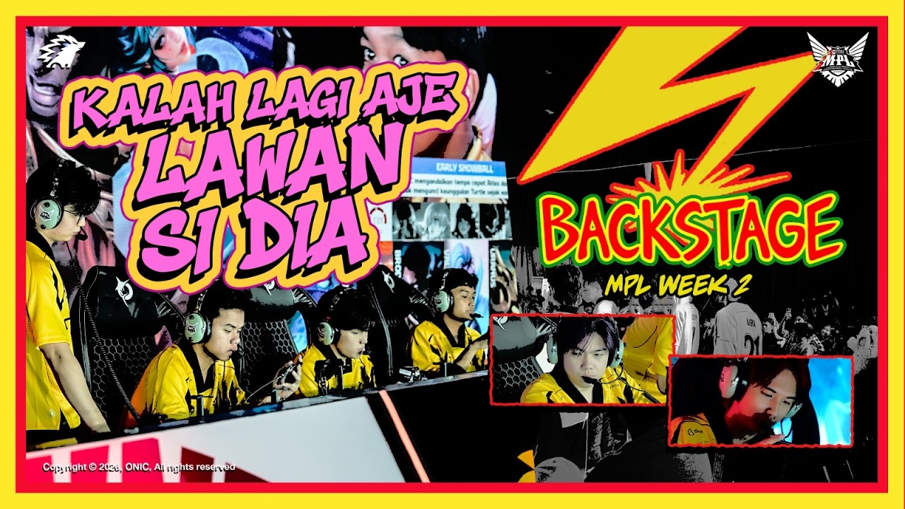 JUJUR.. BTR LAGI KUAT-KUATNYE - ONIC BACKSTAGE MPL ID WEEK 2 cover art