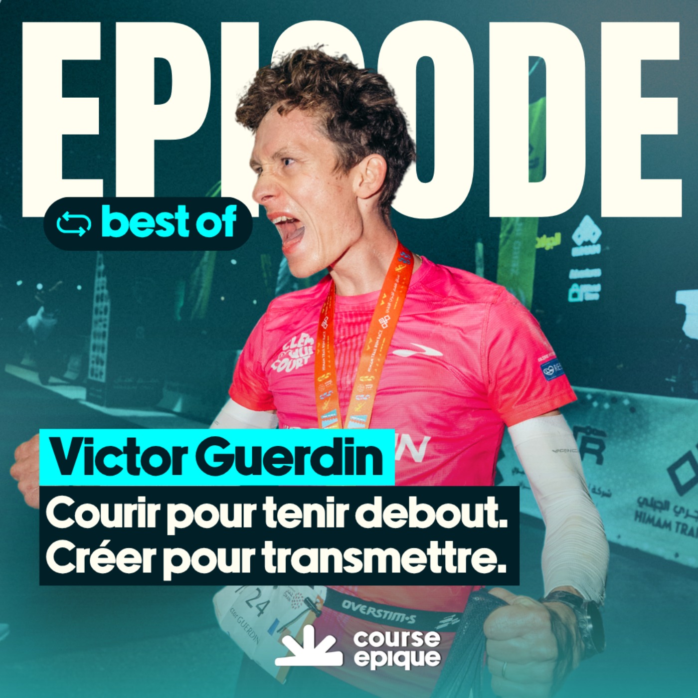 Victor Guerdin : courir pour tenir debout, créer pour transmettre cover art