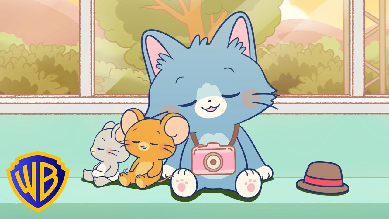 Playing with Food! 🥪 🍱 | Tom and Jerry Gokko FULL EPISODES | @wbkids cover art