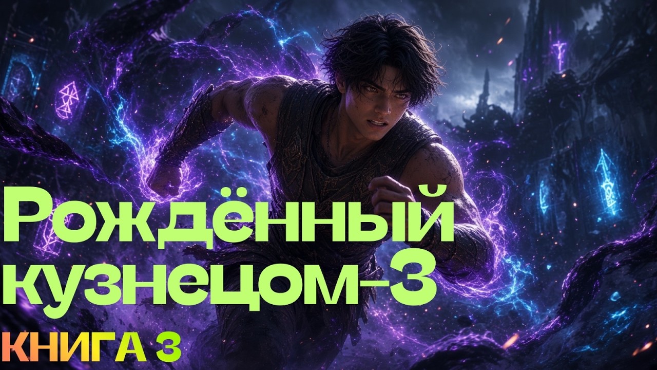 АУДИОКНИГА ХИТ: РОЖДЁННЫЙ КУЗНЕЦОМ | Книга 3 #попаданец #фантастика #фэнтези cover art