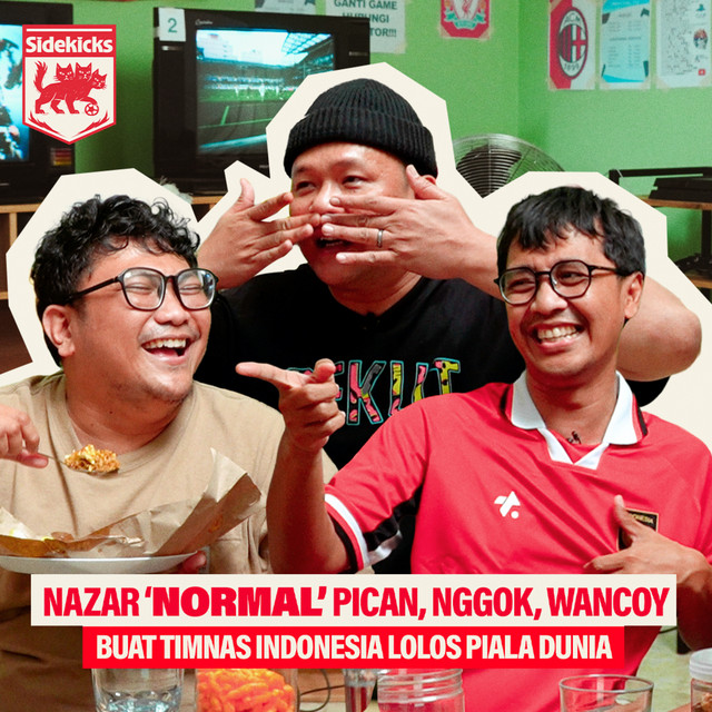 SIDEKICKS - TIMNAS INDONESIA BISA KE PIALA DUNIA PAKAI ‘JALUR LANGIT’ cover art
