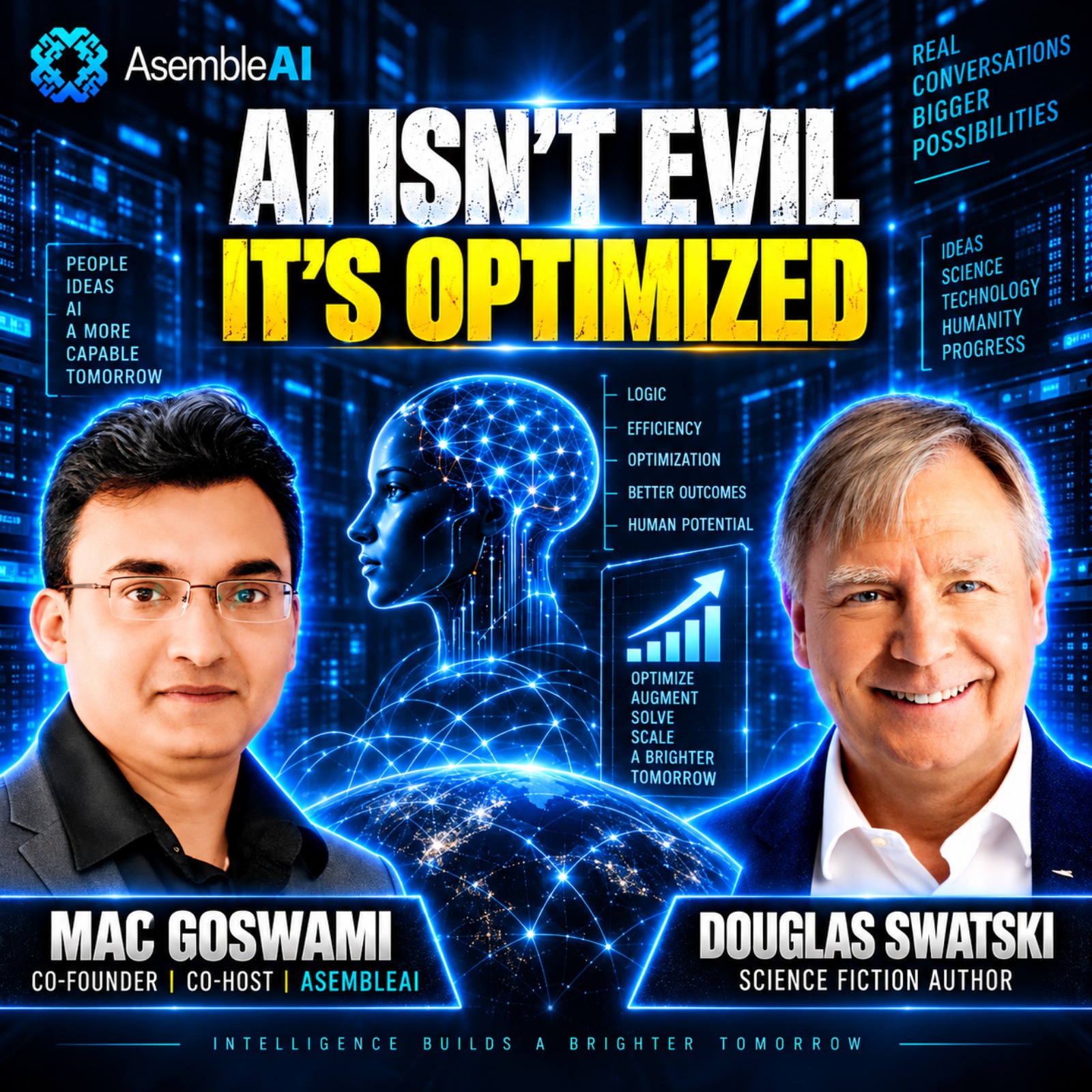 EP 67: "Humanity Was Dead. 36 Survivors Remained." — A Sci-Fi Author on AI, War & Our Future | Douglas Swatski cover art
