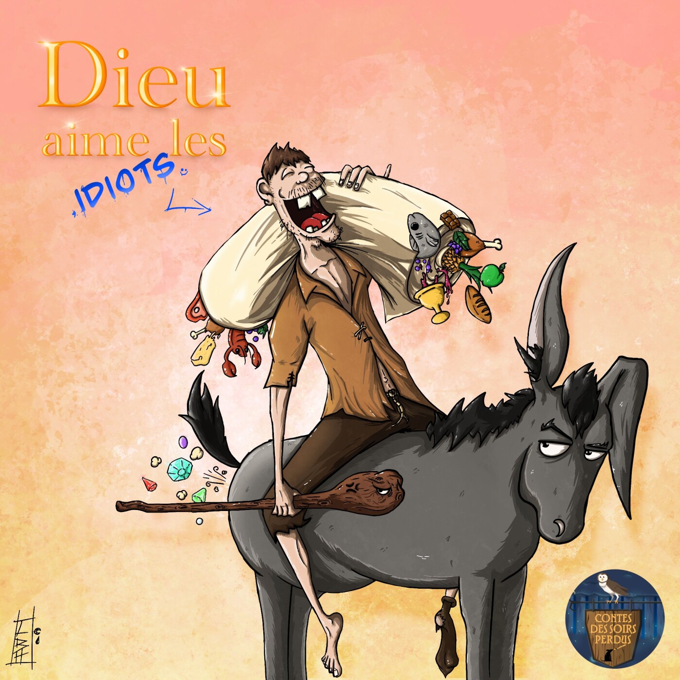 EP49 Contes italiens - Dieu aime les idiots cover art