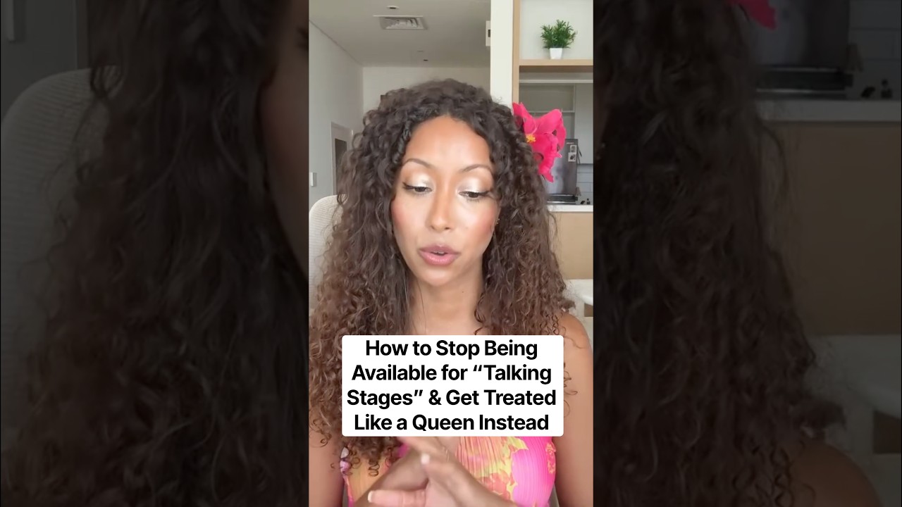 The “talking stage” kills feminine energy. Use this rule in dating instead ✨ cover art