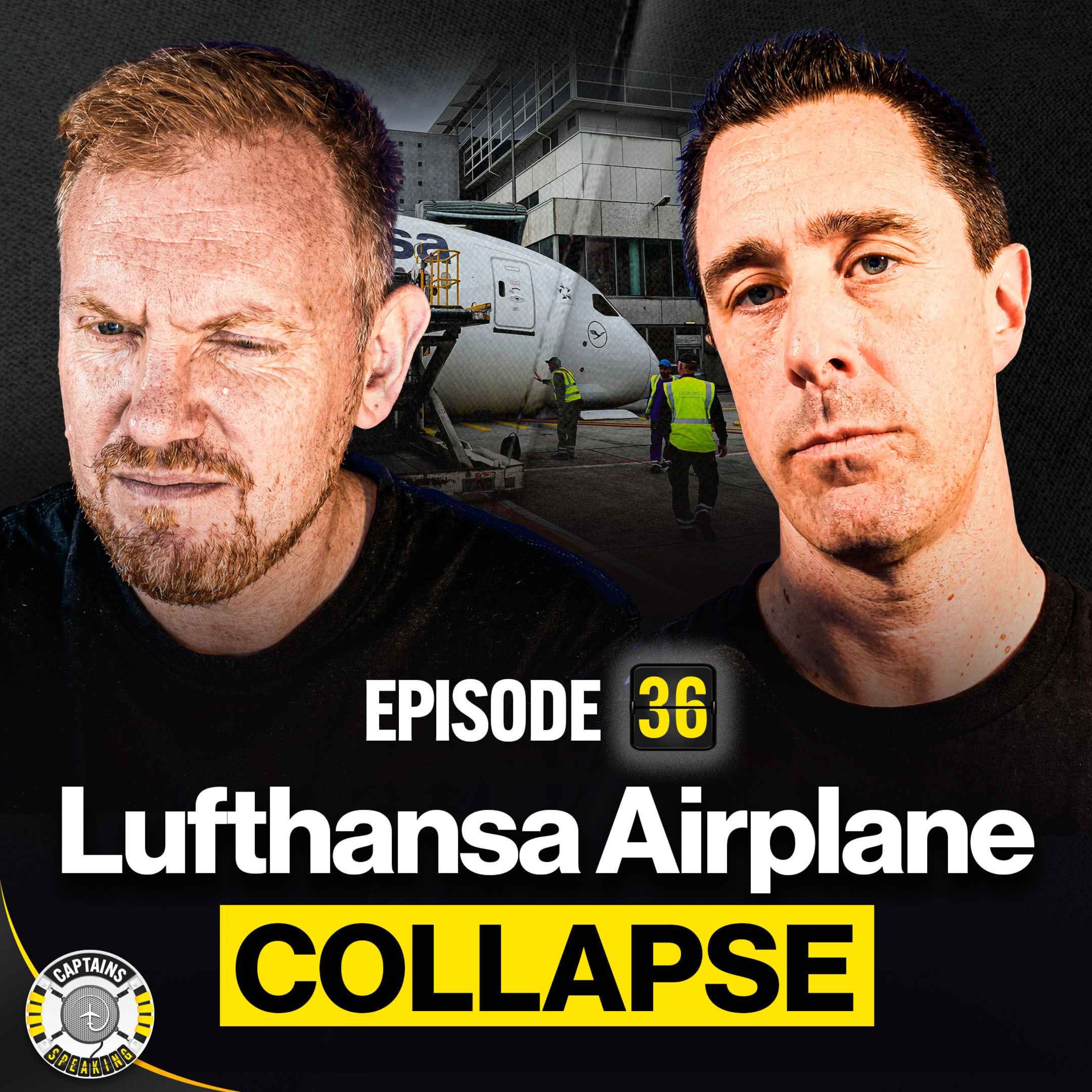 Lufthansa Airplane Collapses On It's Nose? (Audio-Only Version)
