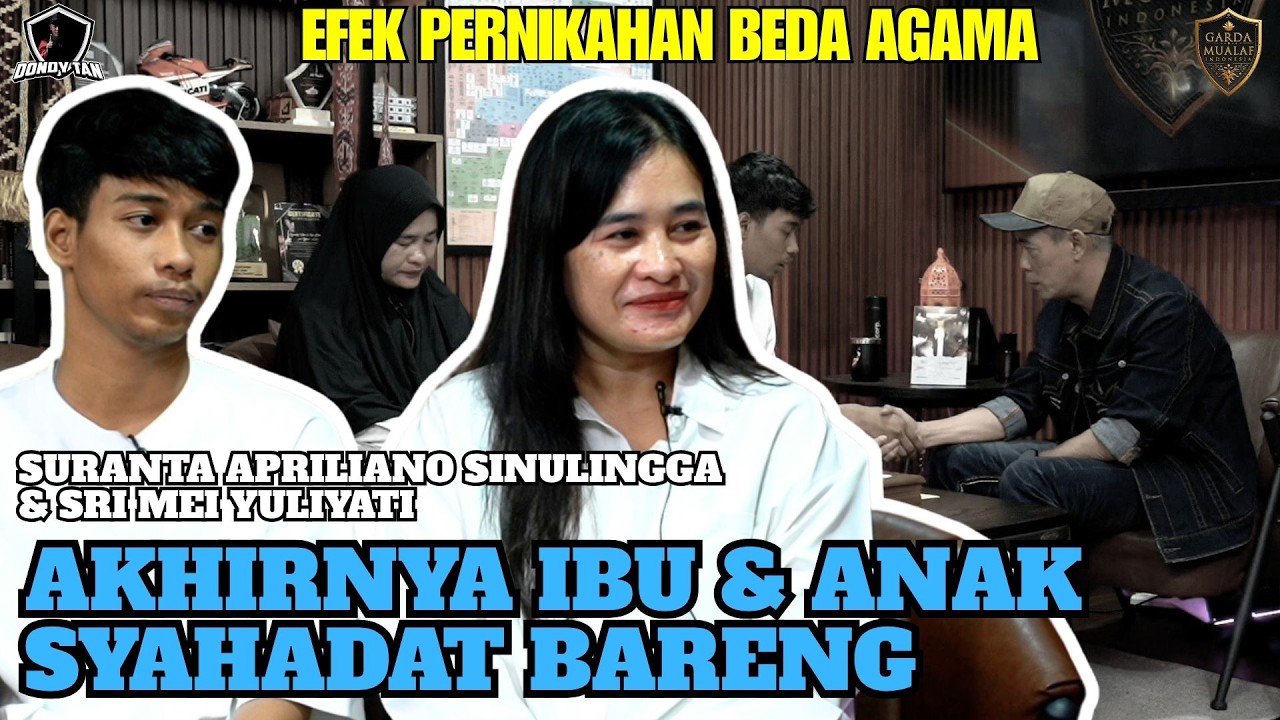 AKHIRNYA IBU & ANAK SYAHADAT BARENG - Sri Mei Yuliyati & Suranta Apriliano Sinulingga cover art