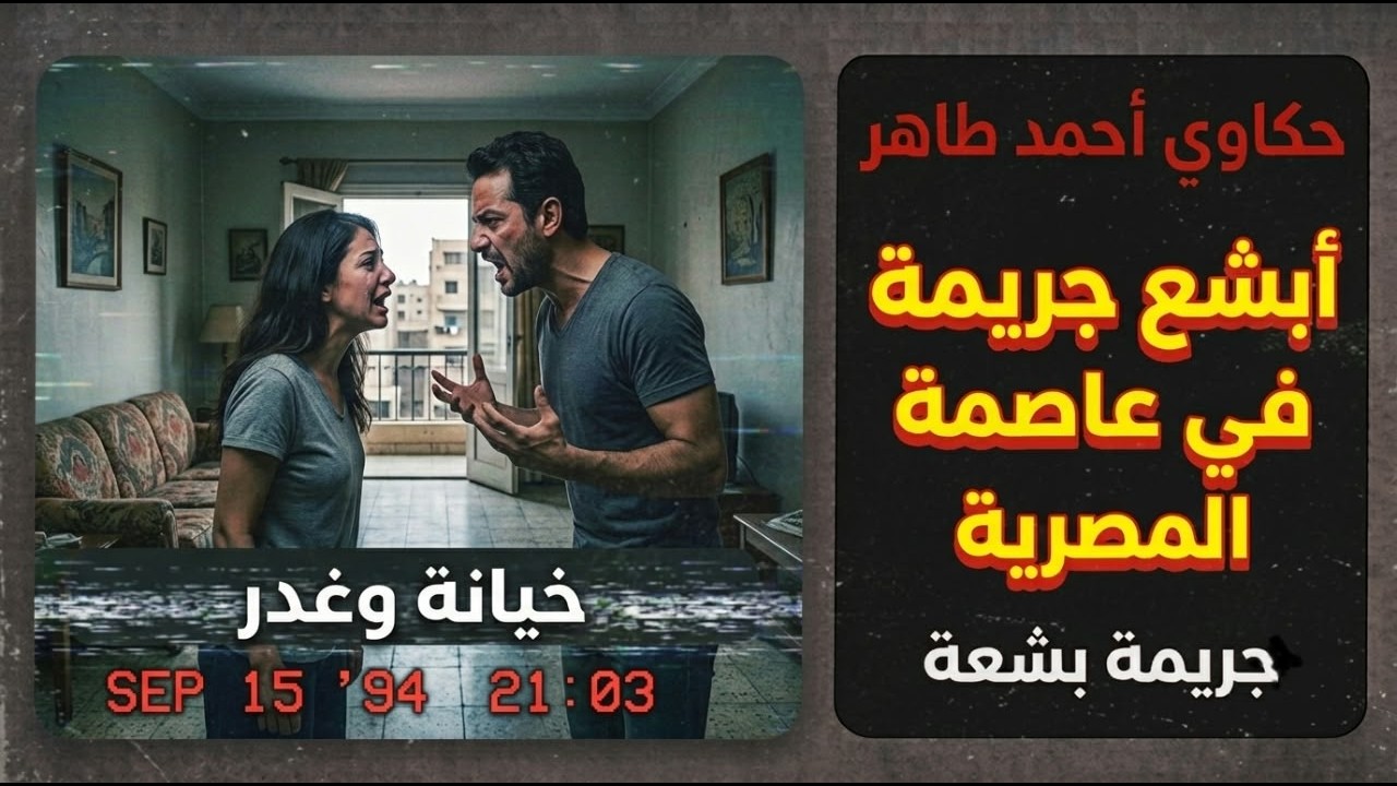 حكاوي احمد طاهر | أبشع جريمة في العاصمه المصريه جريمه صادمه بشعه cover art