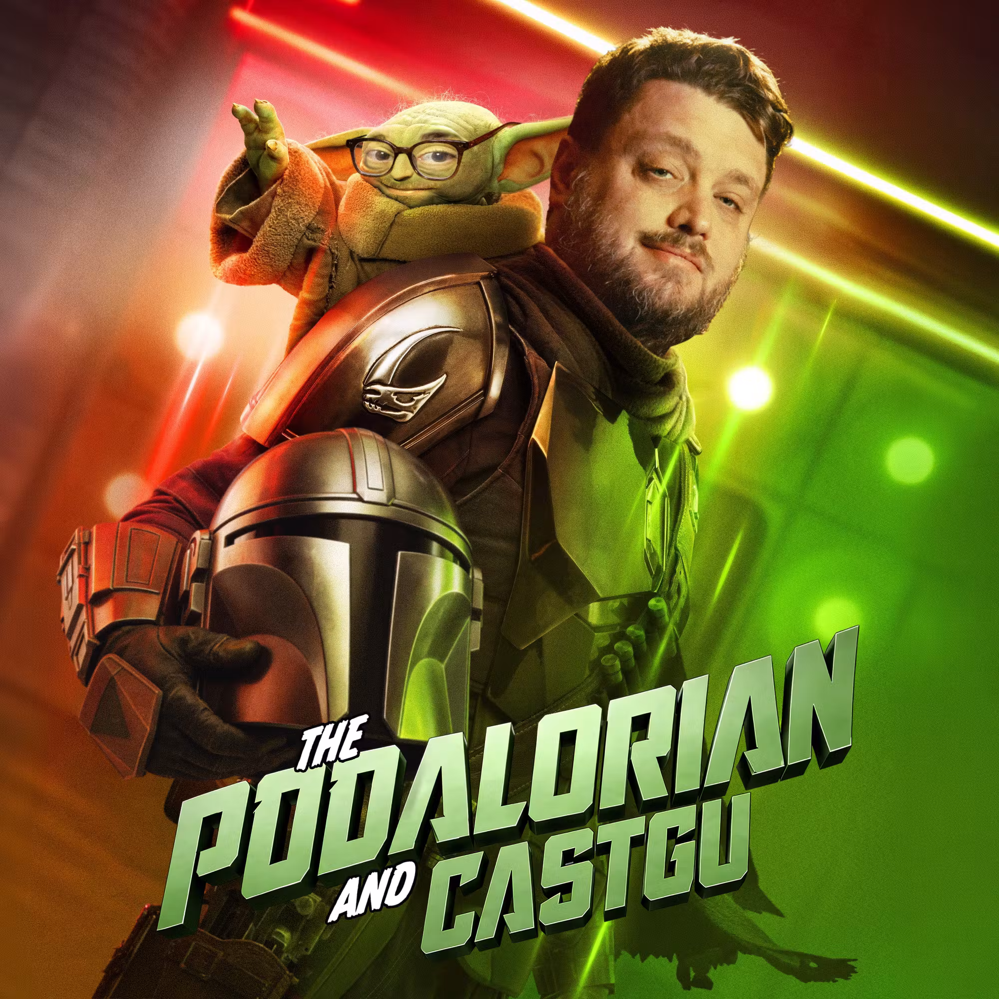 The Mandalorian and Grogu with Chris Gethard cover art