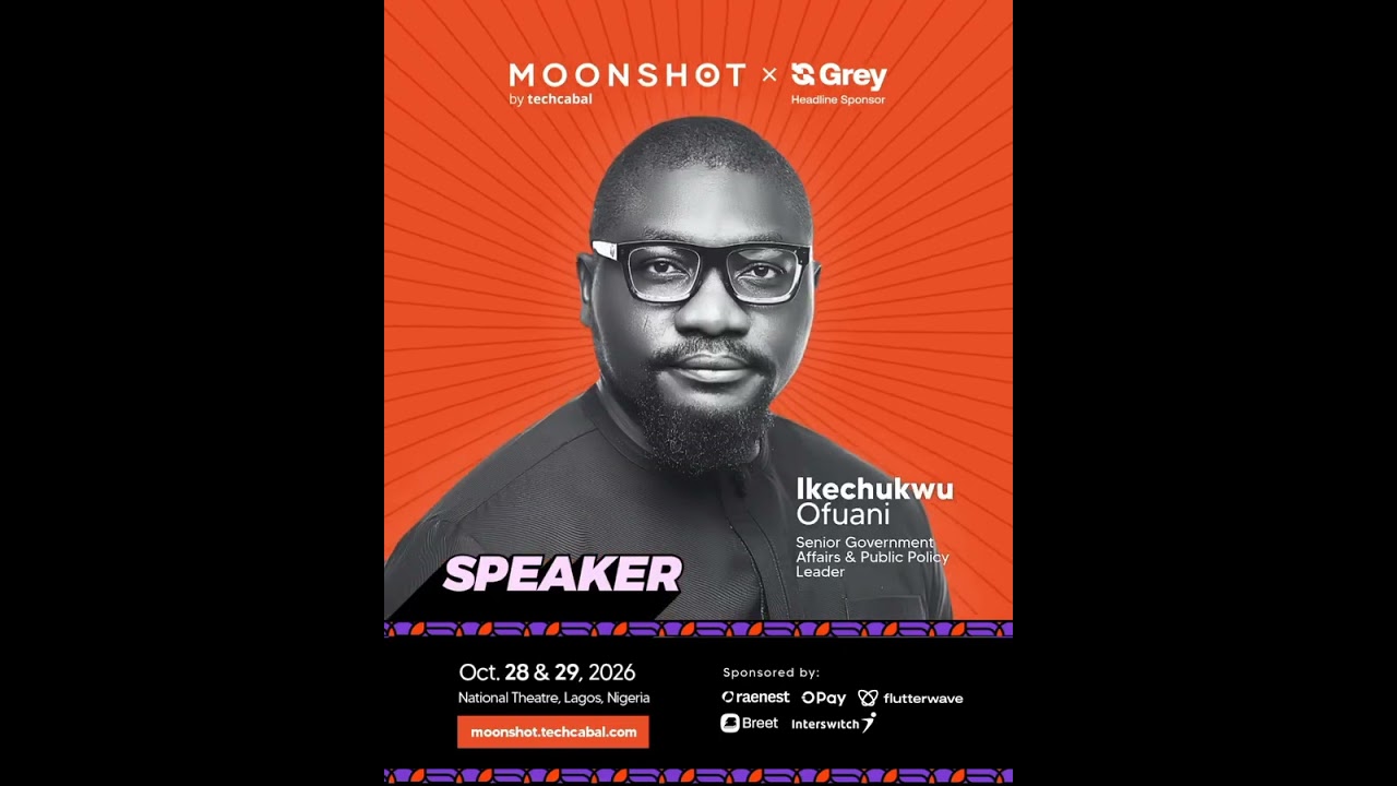 Moonshot Speaker Alert! Ikechukwu Ofuani will be speaking at Moonshot! cover art