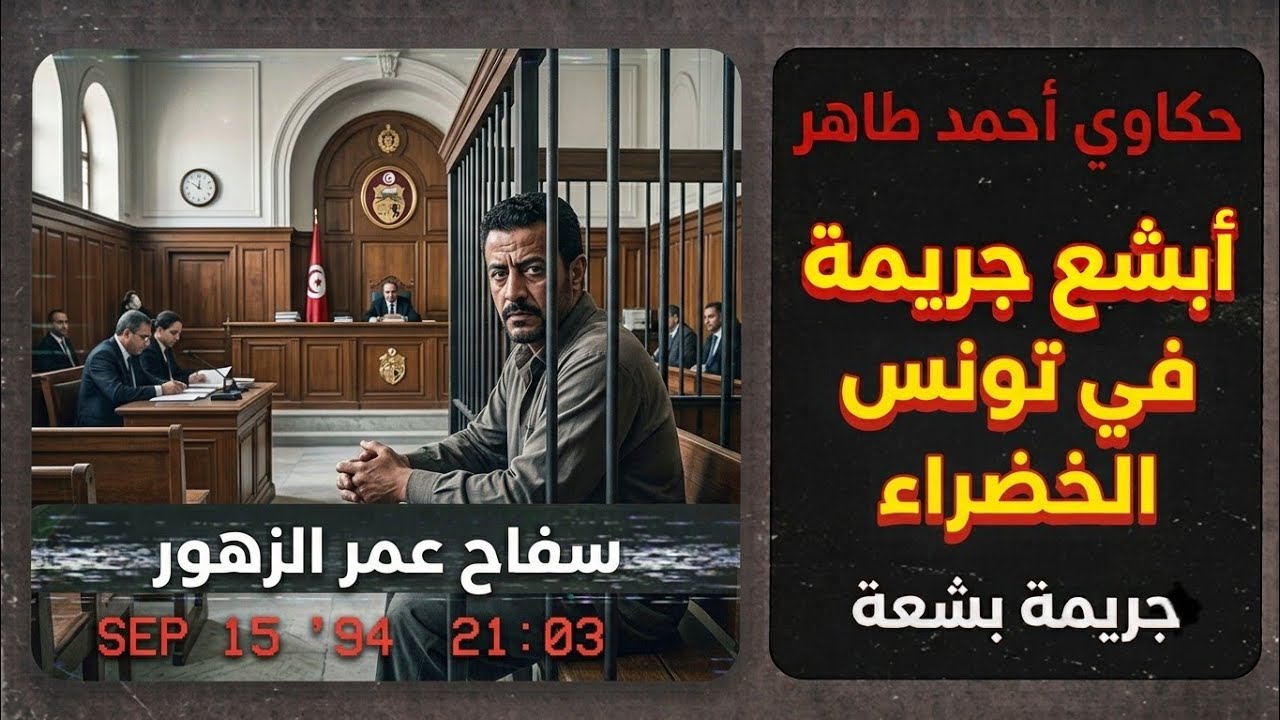 حكاوي احمد طاهر | أبشع جريمة في تونس الخضراء | Sفاح عمر الزهور | جريمة بشعة cover art