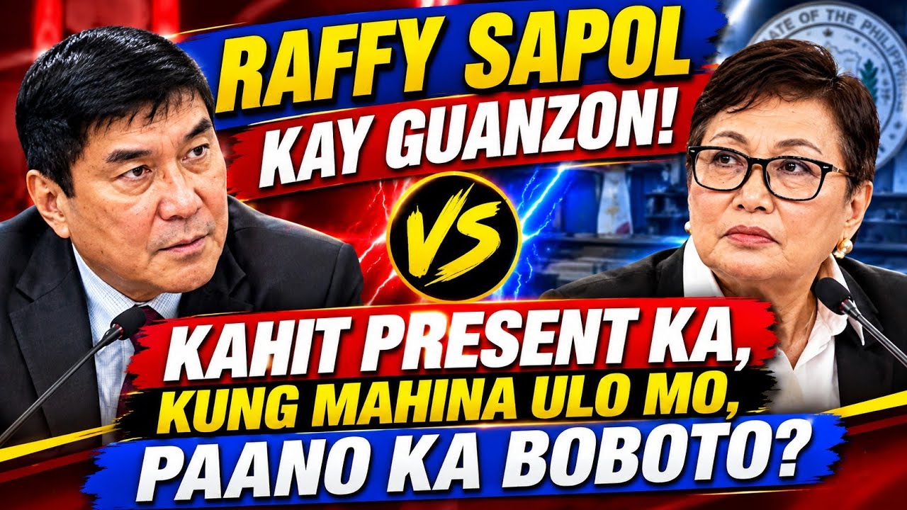 RAFFY TULFO, SAPOL SA MATINDING BANAT NI GUANZON! “PAANO KA BOBOTO?” cover art