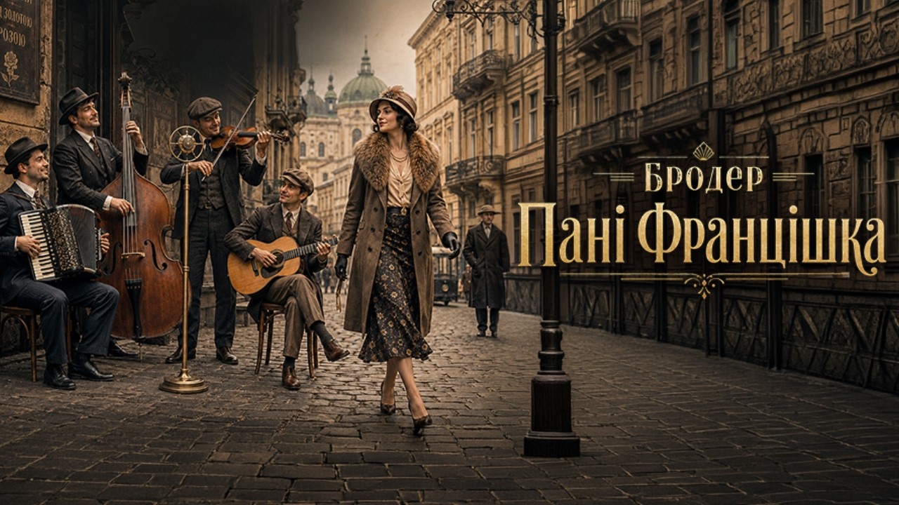 БРОДЕР - Пані Францішка | Official AI Video cover art