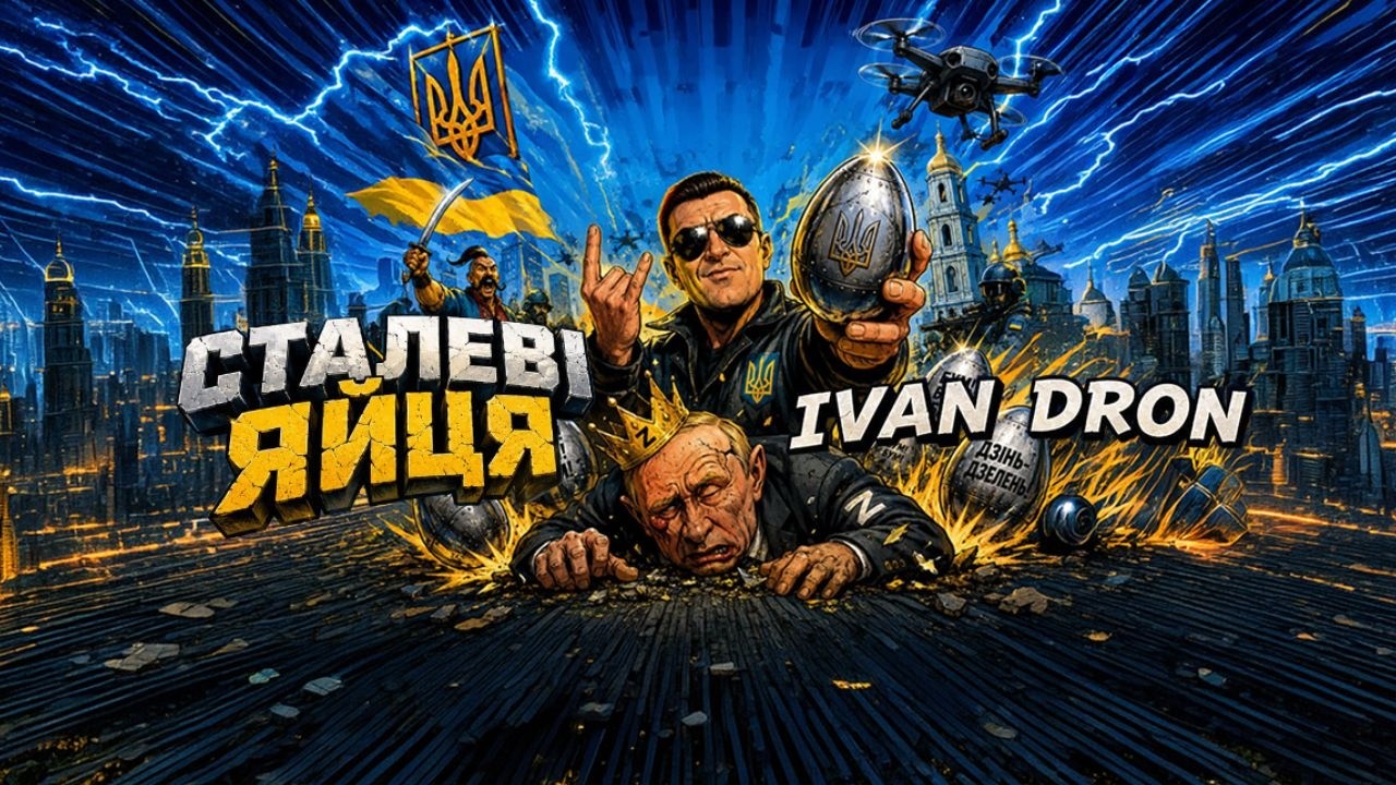 IVAN DRON - Сталеві яйця | Official AI Video cover art