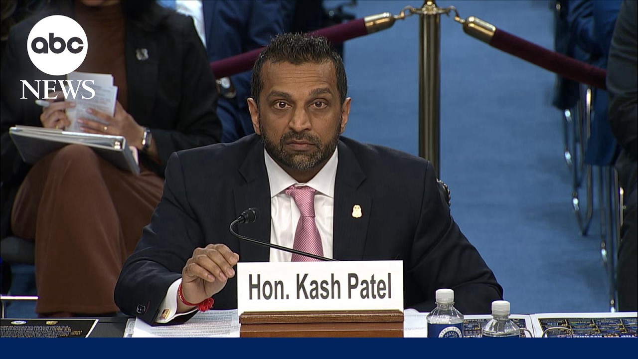 Kash Patel testifies on FBI oversight before Senate committee cover art