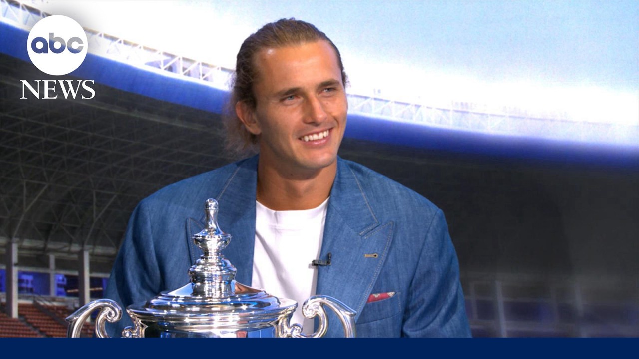 Alexander Zverev on not realizing he won the US Open cover art