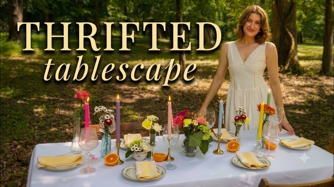 I Thrifted an Entire Summer Tablescape & It’s Magical cover art
