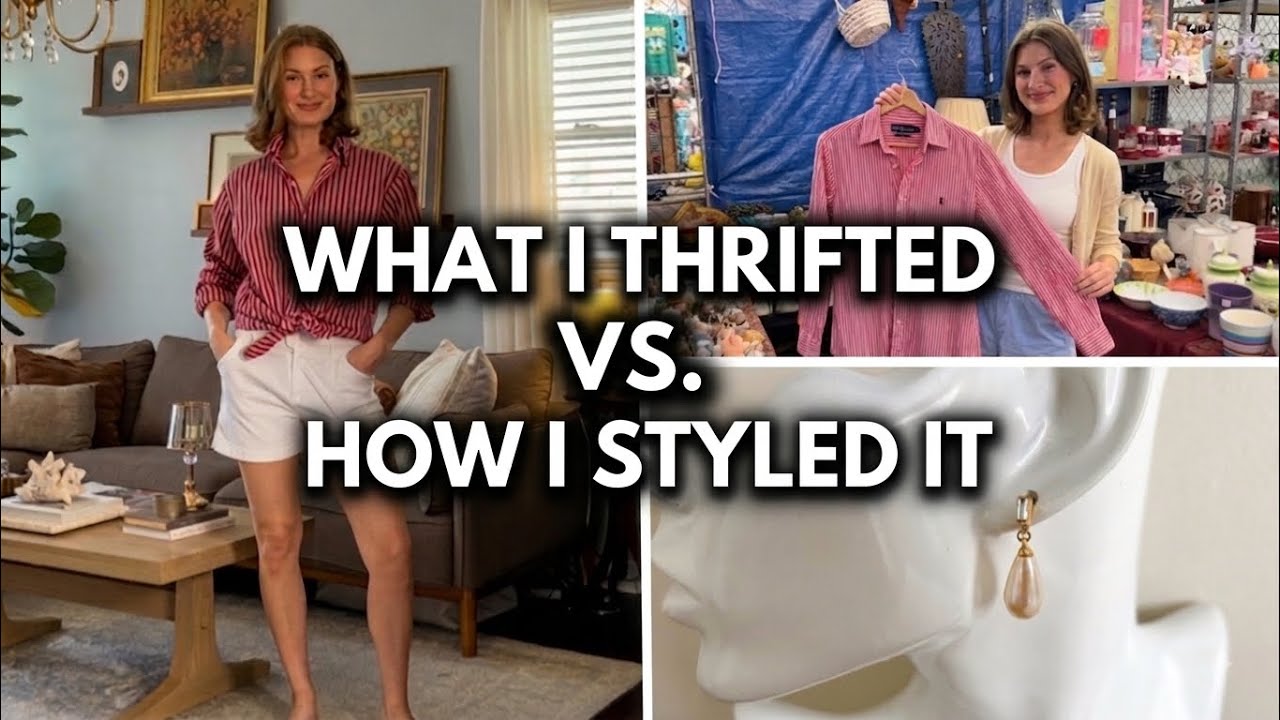 I Browsed Everything at a Flea Market & Styled My $1 Finds cover art