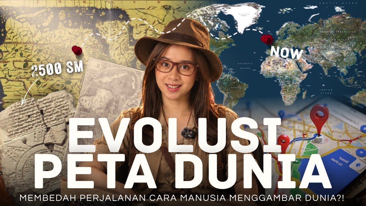 Sejarah PETA: Perjalanan manusia menggambar dunia! #GeekRelia cover art