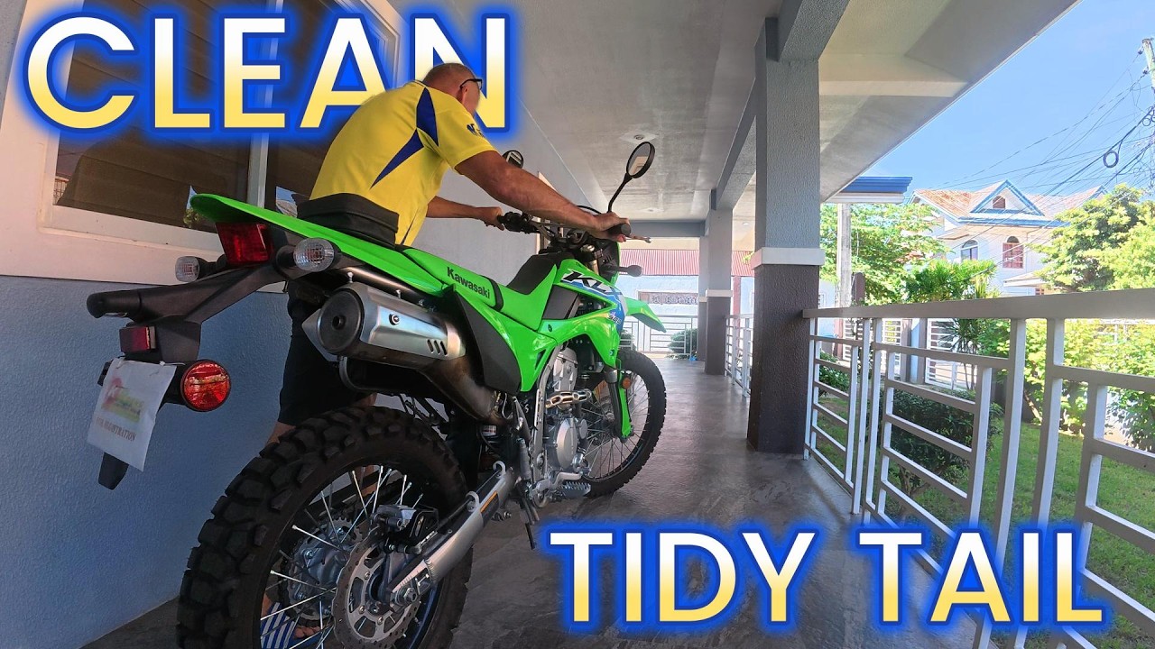 Preparing My KLX300 For The Inevitable / Installing a Tidy Tail (Correct Wiring!) cover art