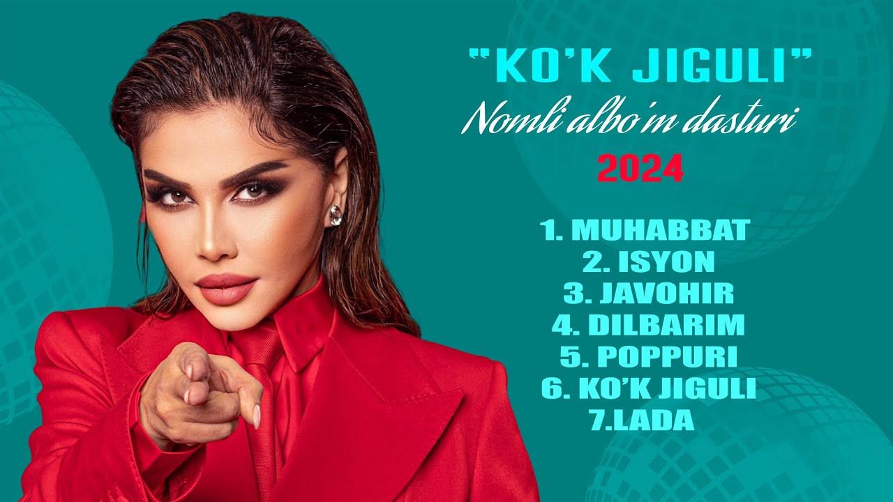 Ozoda - “Ko’k jiguli” nomli albo’m dasturi 2024 cover art
