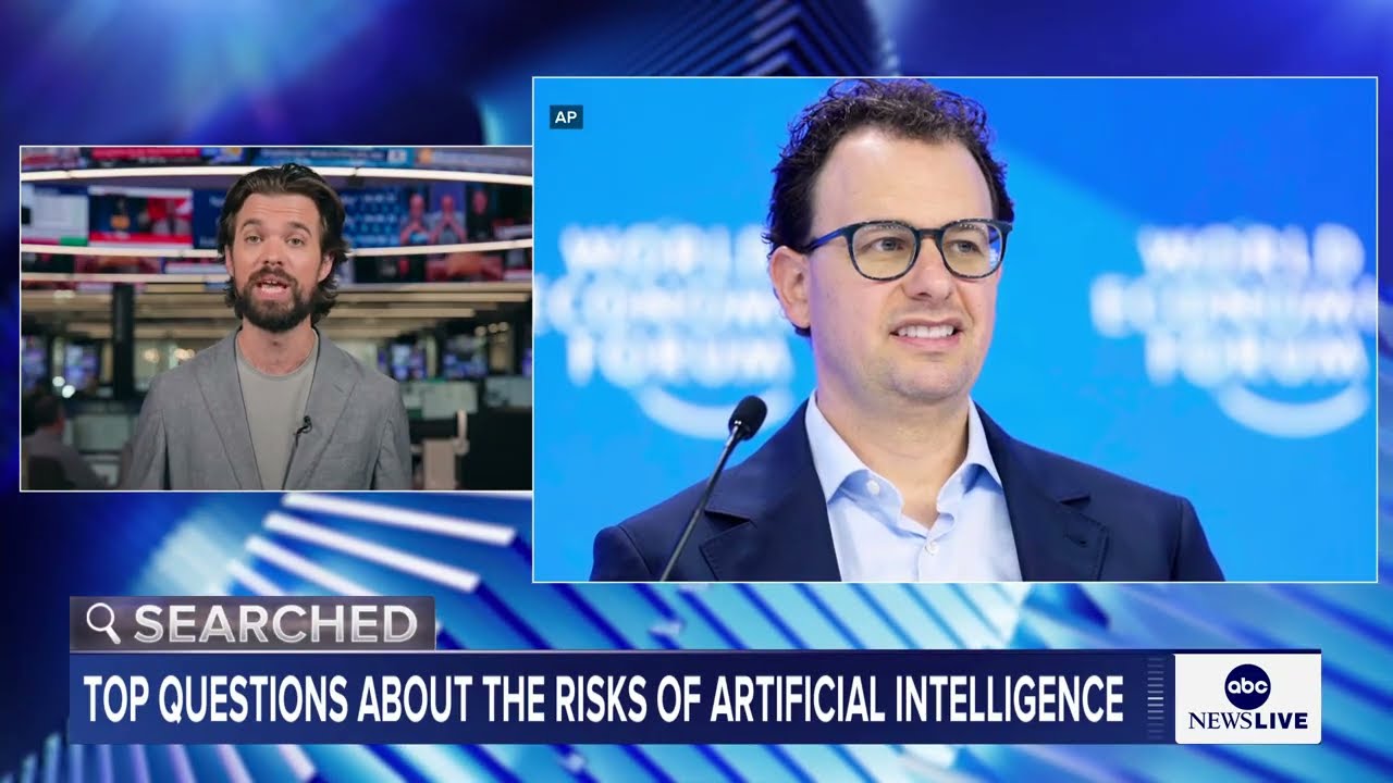 What is the risk of artificial intelligence? cover art