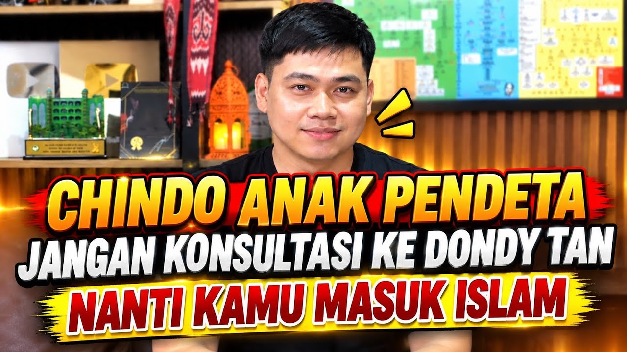 CINDO ANAK Pdt DIHALANG-HALANGI SEKTE GEREJA JANGAN KETEMU DODNY TAN NANTI KAMU MASUK ISLAM cover art