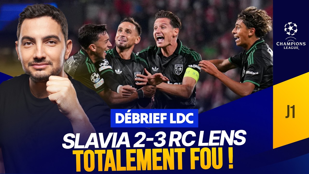 Le Débrief LDC : Lens sur le fil, le PSG cartonne, Lille déçoit, bilan de la J1 cover art