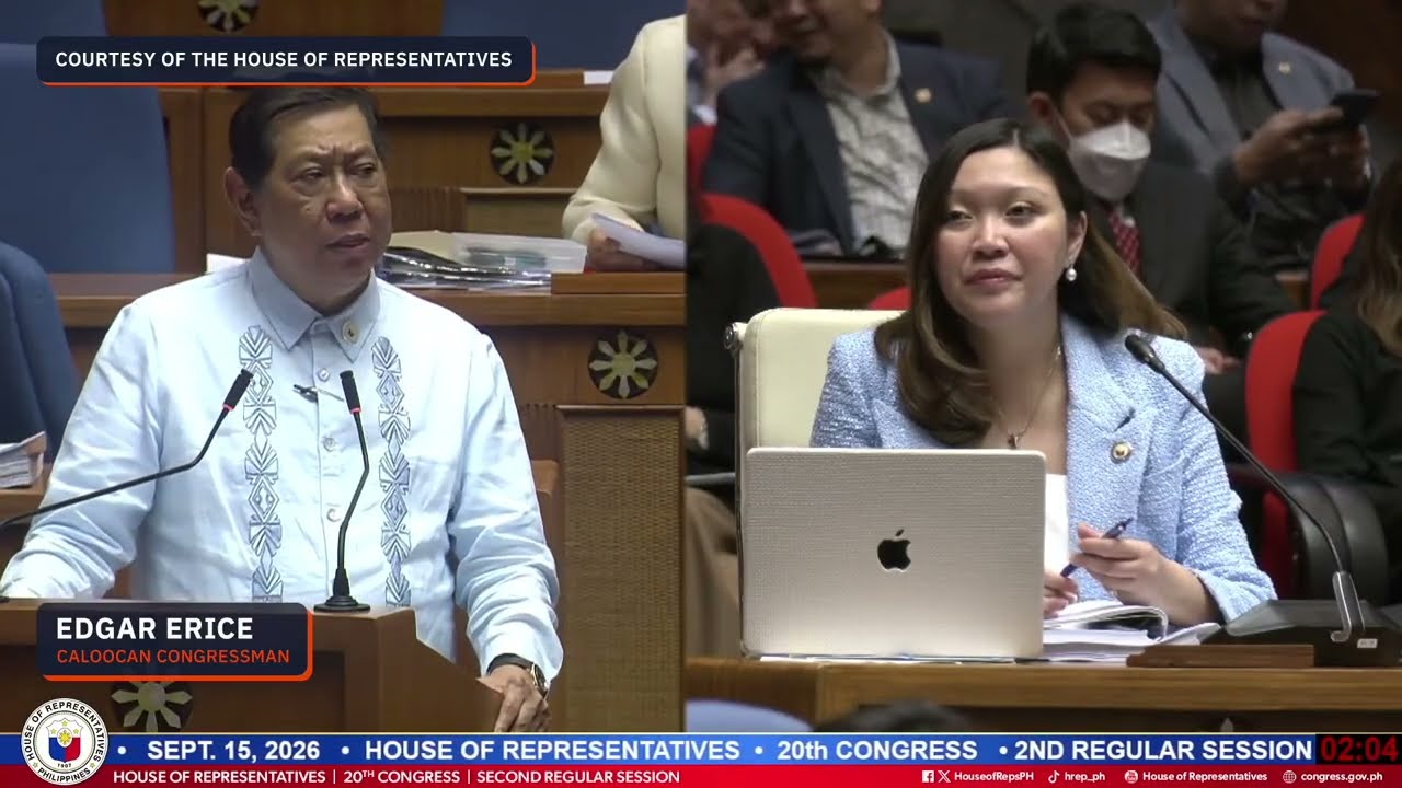Caloocan 2nd District Representative Edgar Erice flags tight fiscal space in 2027 budget cover art