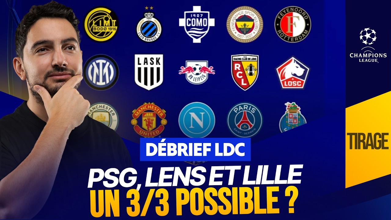 Jouable ou impossible ? Le tirage au sort des clubs français en LDC cover art