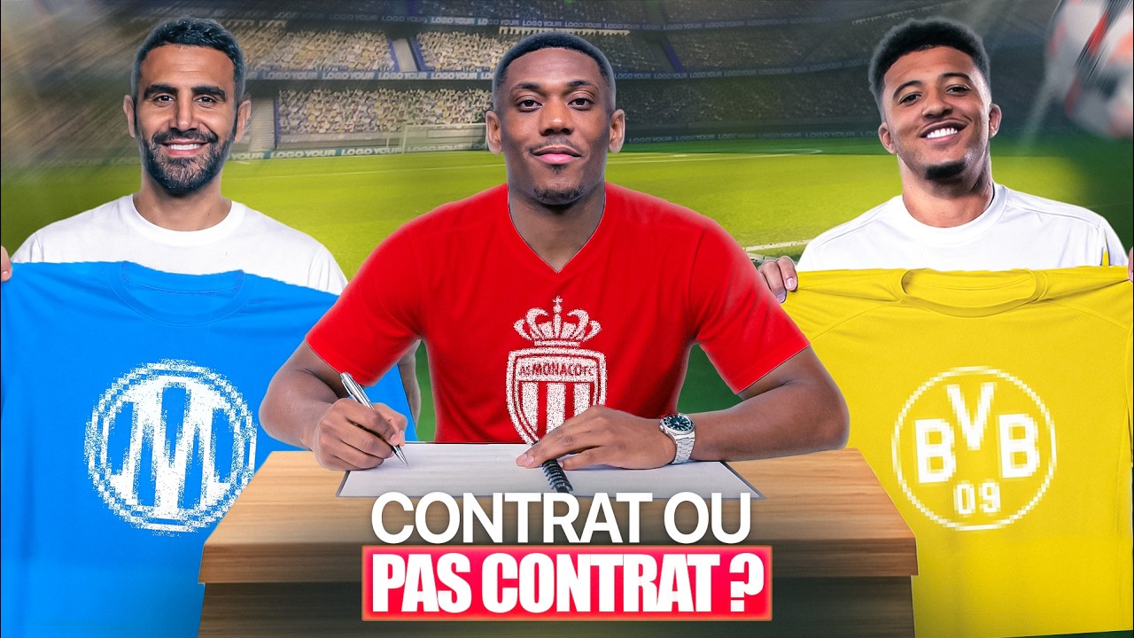 ❌u200b Sancho, Martial, Brozovic... ces joueurs encore libres ! cover art
