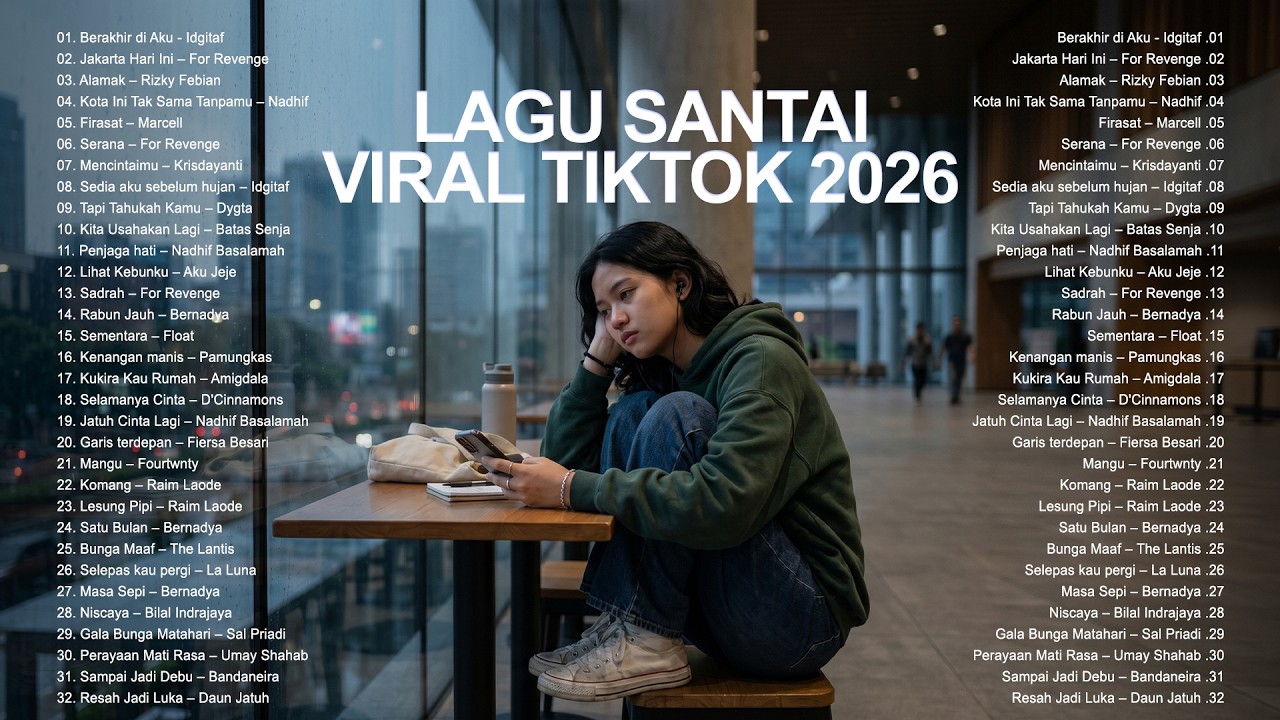 Lagu Santai Viral TikTok 2026 — Lagu Pop Indonesia Terbaru & Paling Hits 2026 🤍🎧 | Lagu Terbaru 2026 cover art