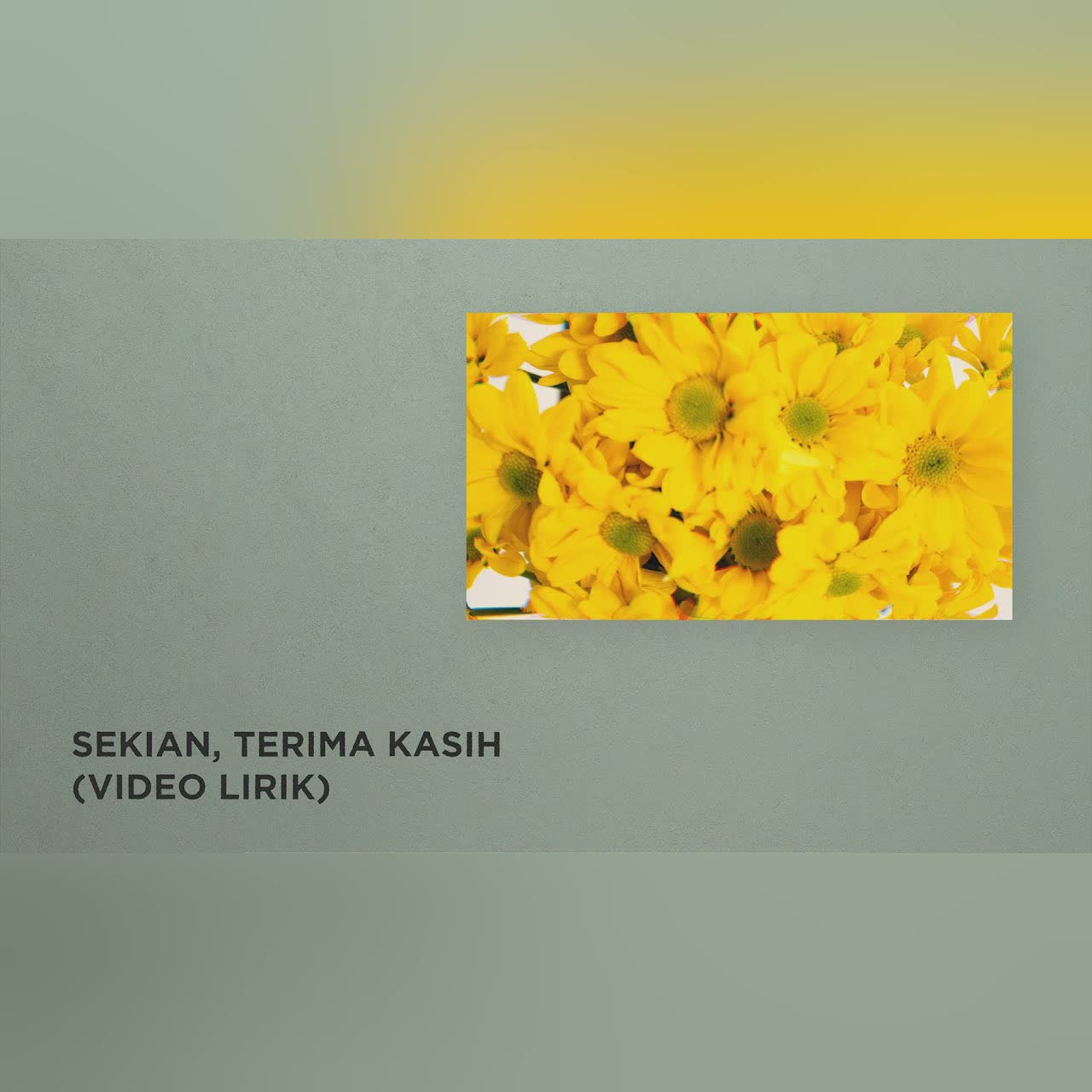 Sekian, Terima Kasih cover art