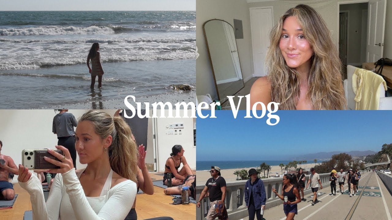 summer vlog: run club, dating mystery man, rest and play | Ashley Hetherington cover art