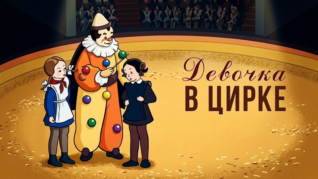 Девочка в цирке (Devochka v cirke, 1950) — Советский мультфильм — Золотая коллекция Soyuzmulfilm cover art
