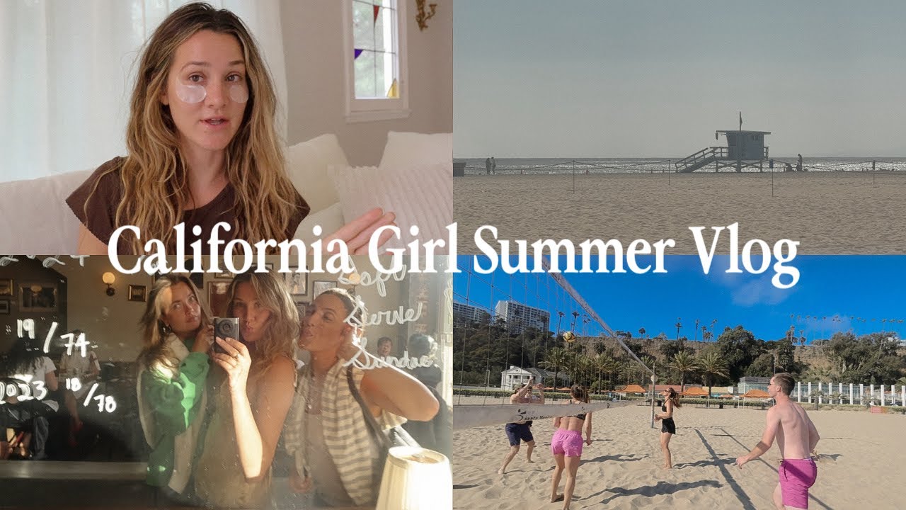 california girl summer vlog (beach, christian community, weekly planning) | Ashley Hetherington cover art