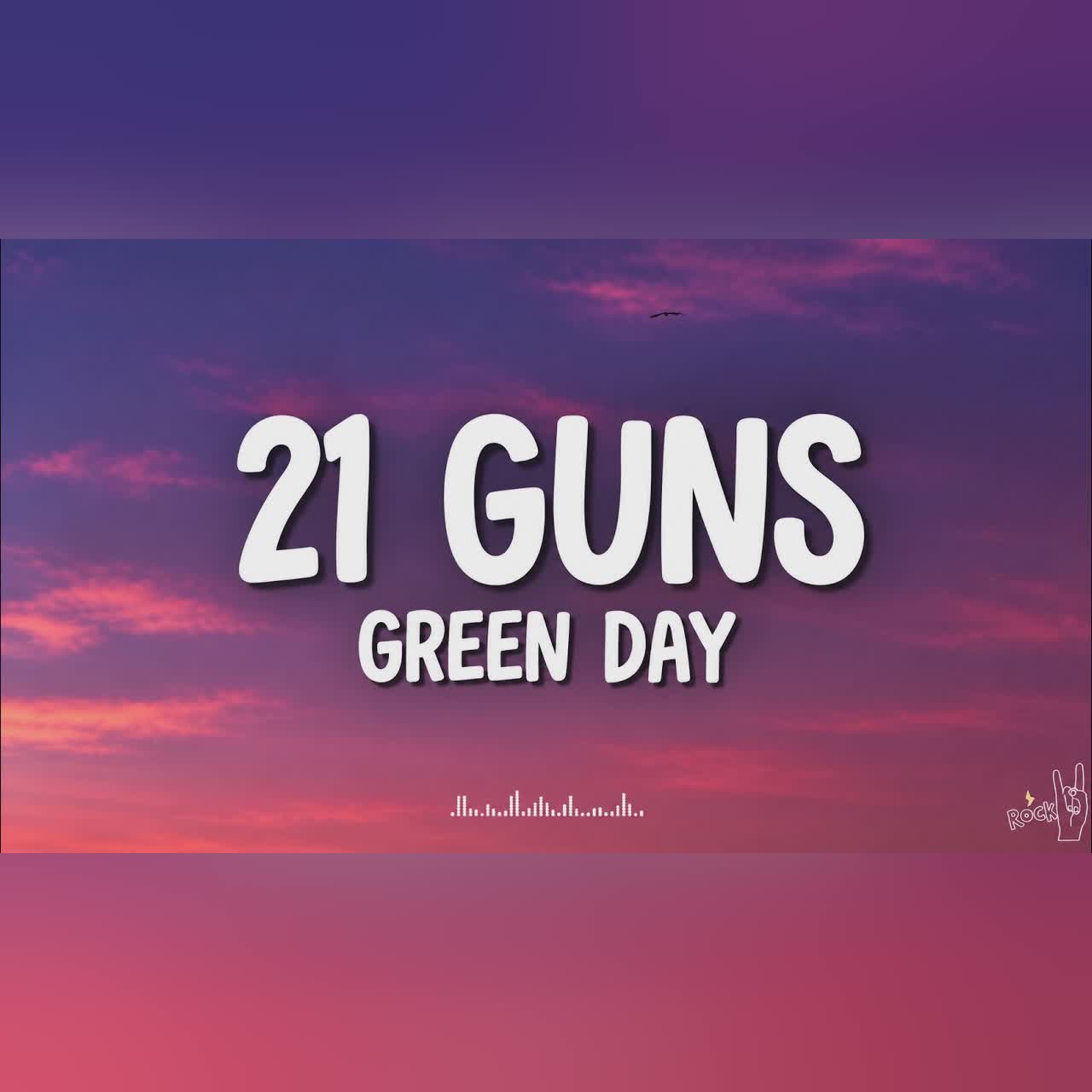 Green Day - 21 Guns (Lyrics) cover art