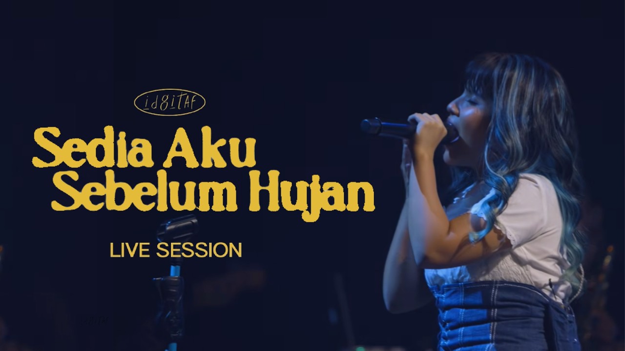 Idgitaf - Sedia Aku Sebelum Hujan | Live Session di Bawah Hujan cover art