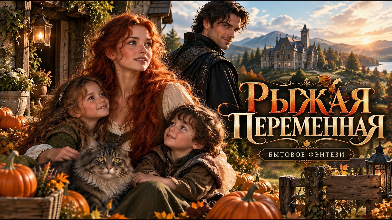 РЫЖАЯ ПЕРЕМЕННАЯ — ПОЛНАЯ АУДИОКНИГА 🎧 | БЫТОВОЕ ФЭНТЕЗИ cover art